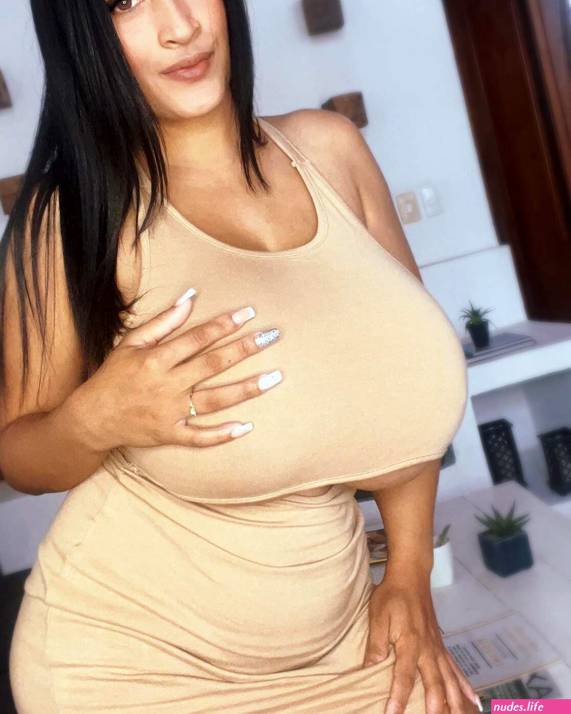 Roberta Lipa Titty Fucks Dildo