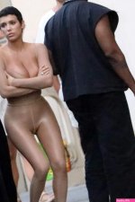 Kanye Wests wife Bianca Censori cant stop wearing see-through tights and tops in Italy