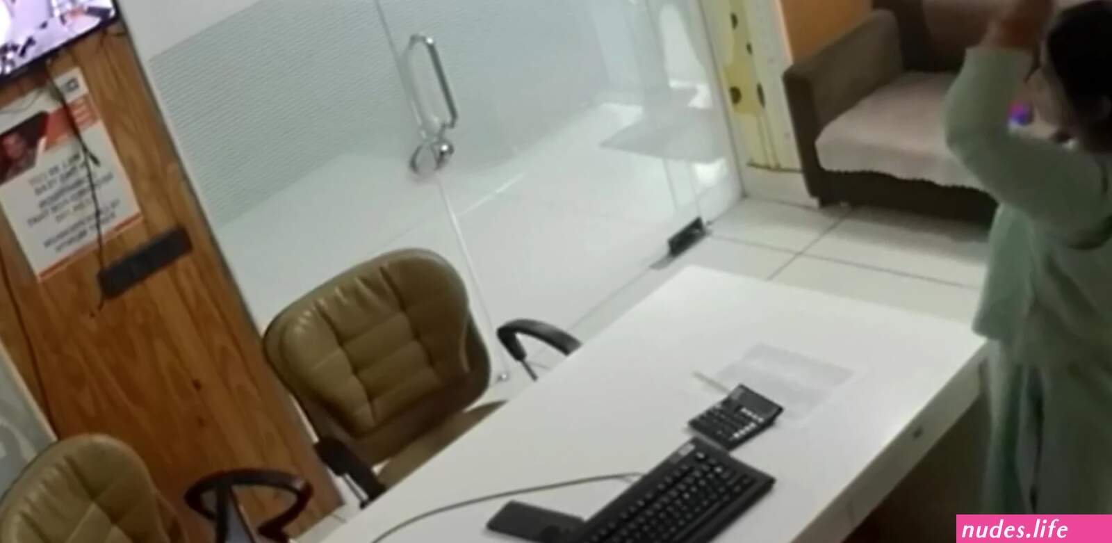Office cctv sex mms