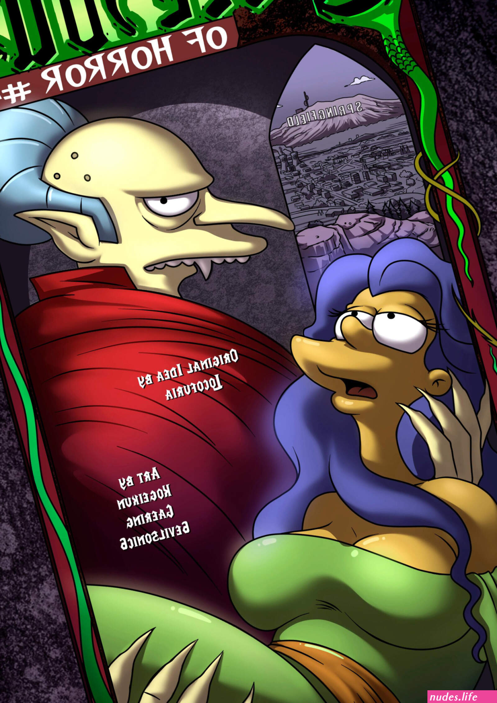 Animation horror pussy fuck