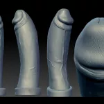 Long Dildo 3D Print Model