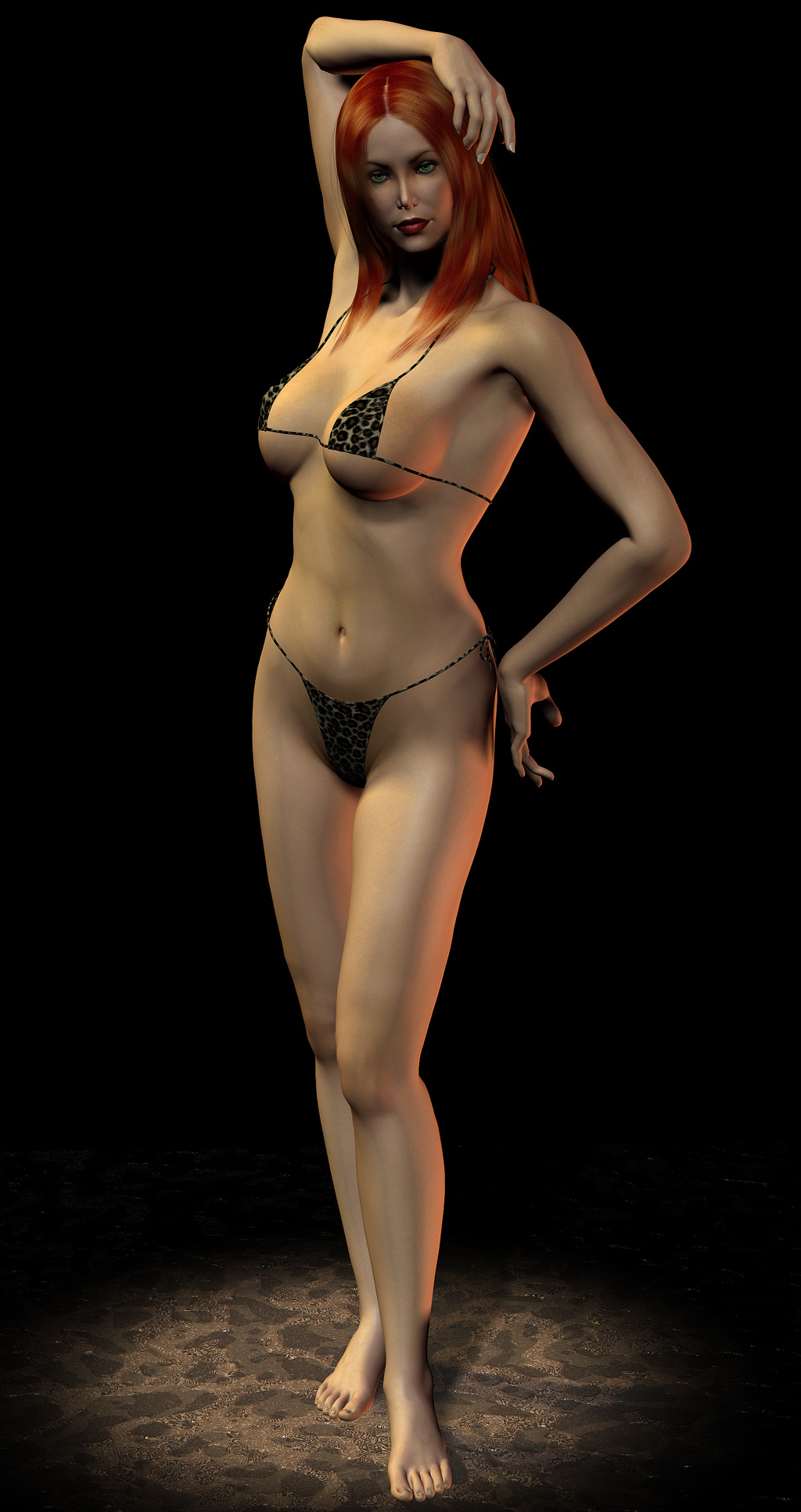 Cheesecake nude bikini