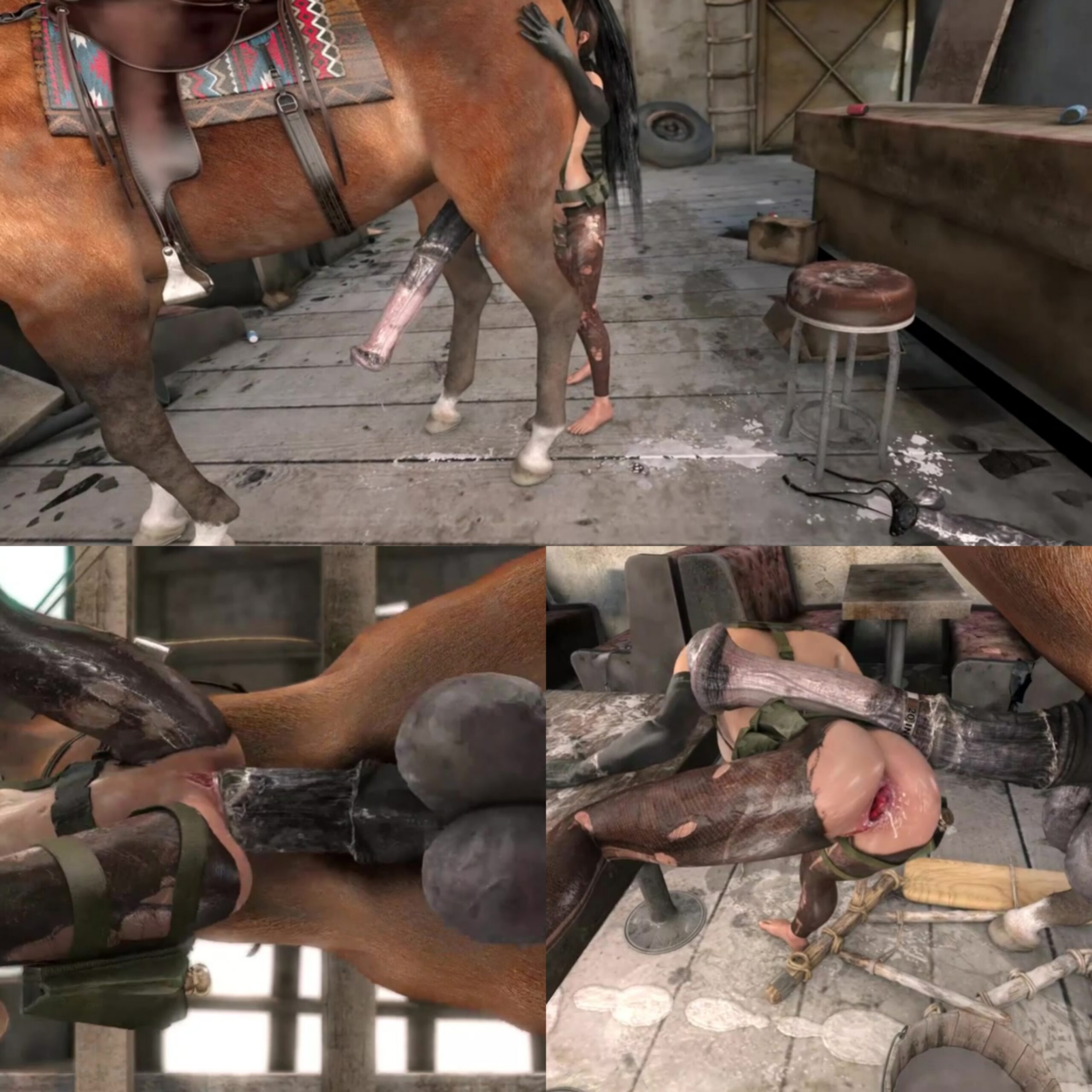 Hourse fuck ass