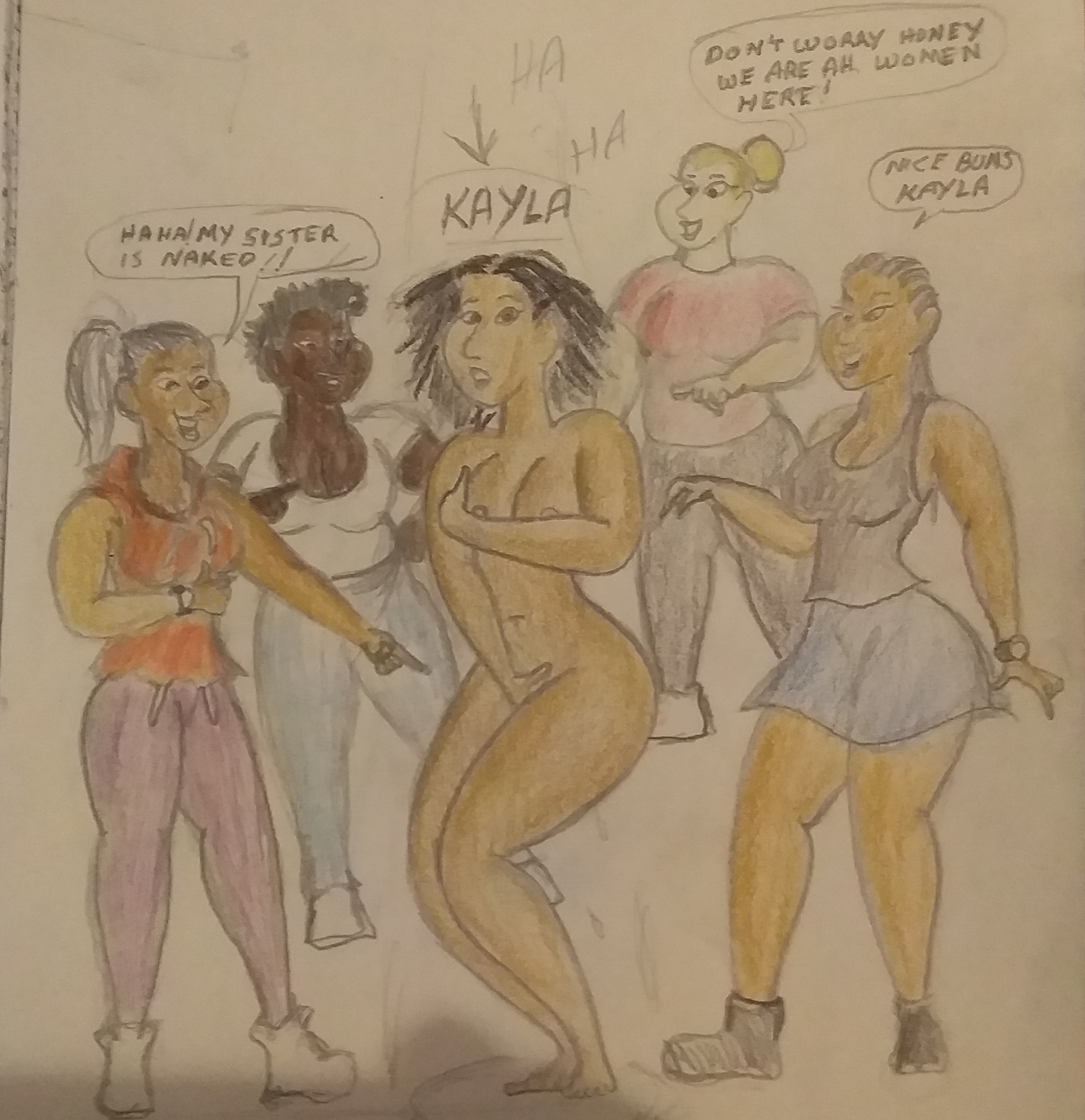 Nude cfnf women