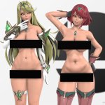 Giany LYRICAL NANOHA on X: Is this what the Pyra Nude mod in Smash Ultimate looks like?
