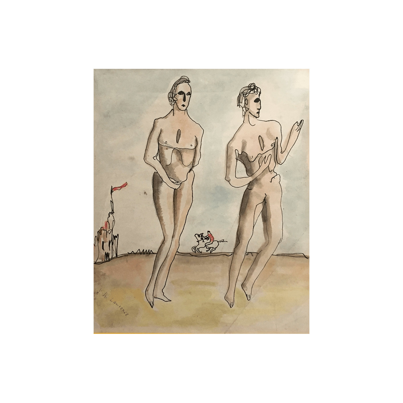Wandering naked