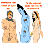 Interfaith sex Ram Naked Sita Naked Hijab Muslim