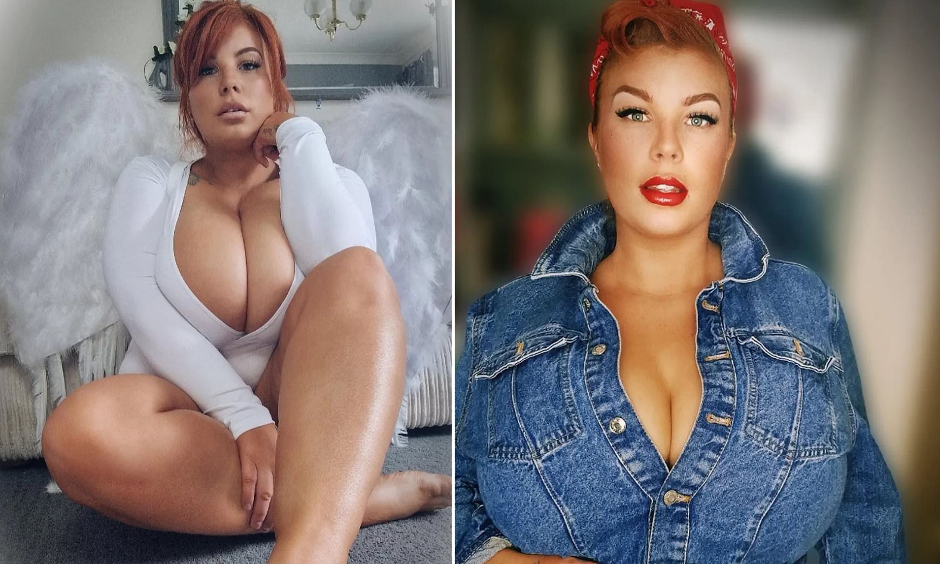 Natural big boobs queen