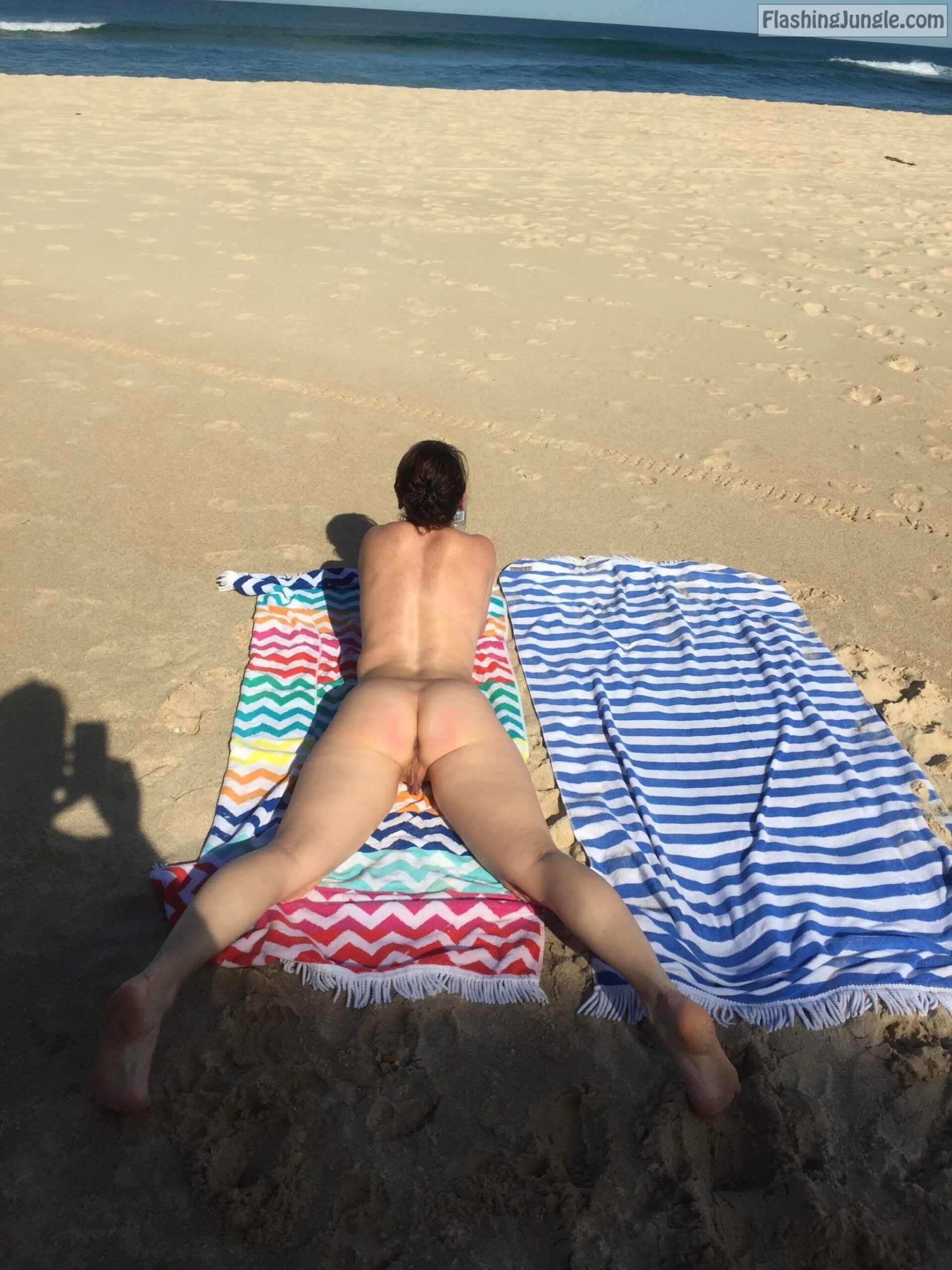 Wife share nude beach