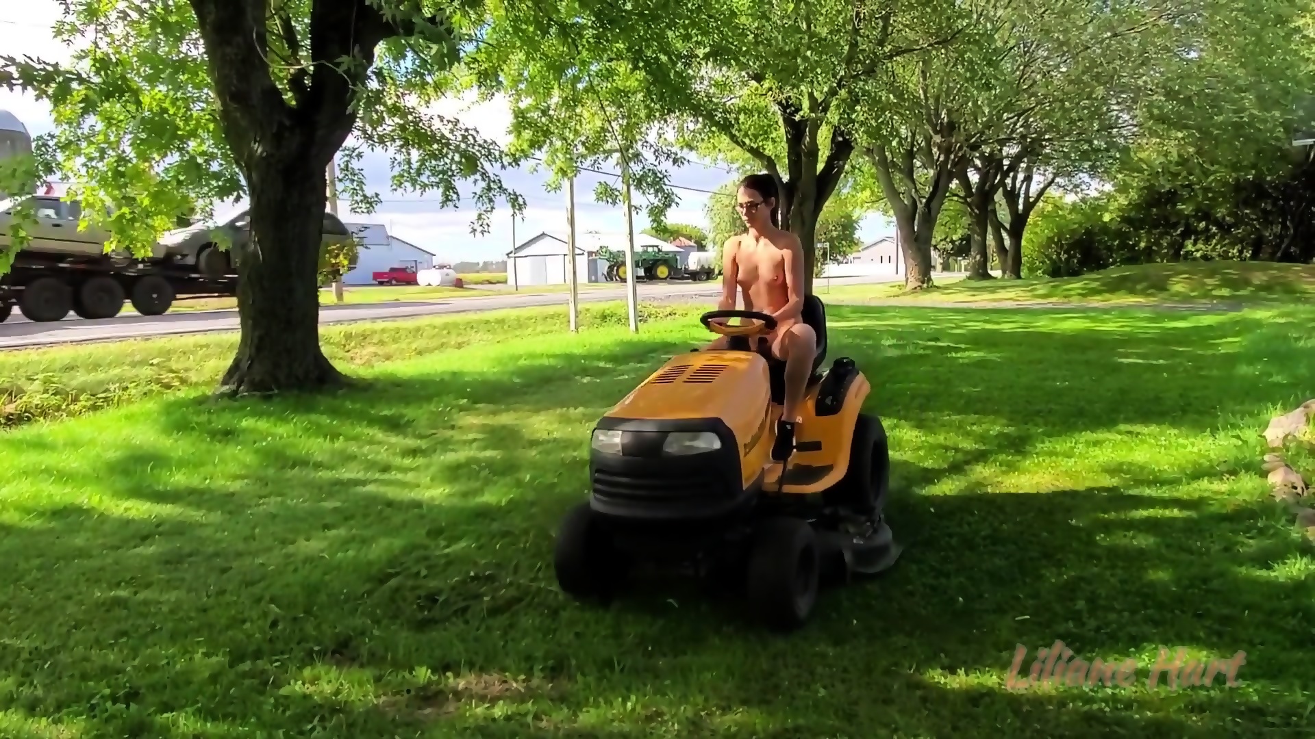 Mowing team work porn hub