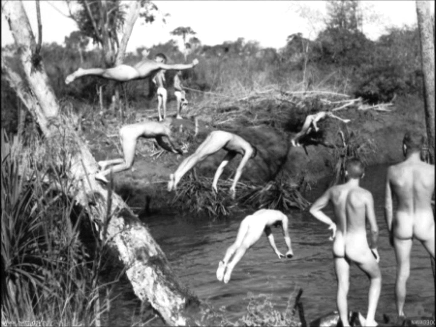 College nude swim
