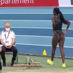 Fatima diame long jump