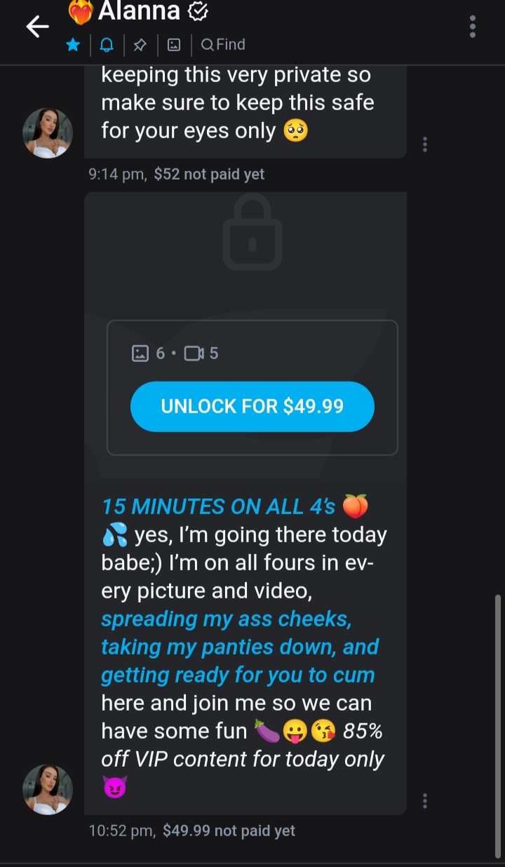 OnlyFans – Alanna Dergan – alannnna (+videos!)