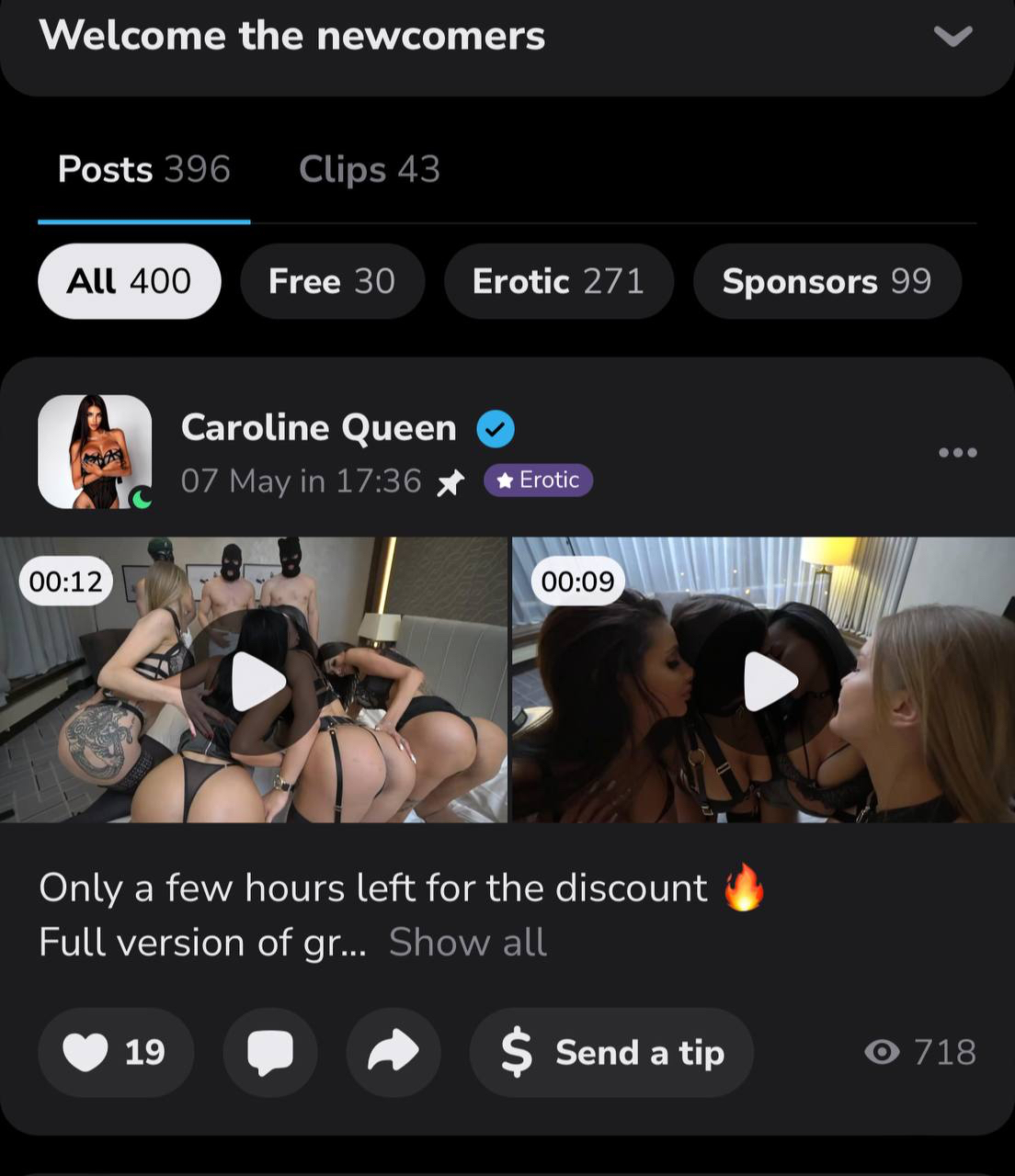 OnlyFans – Caroline Queen – slalomlina (+videos!)
