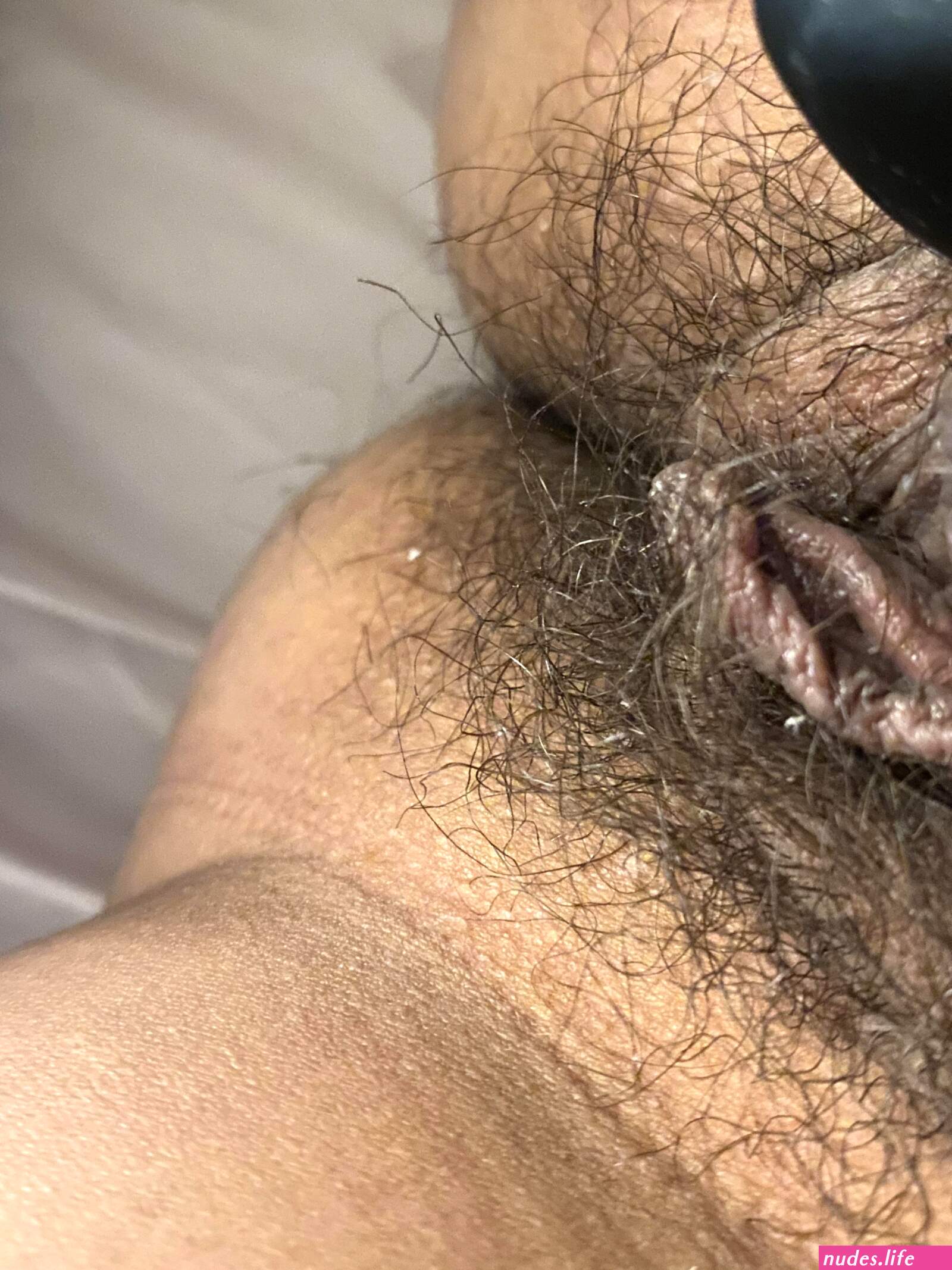 Cumming inside hairy pussy