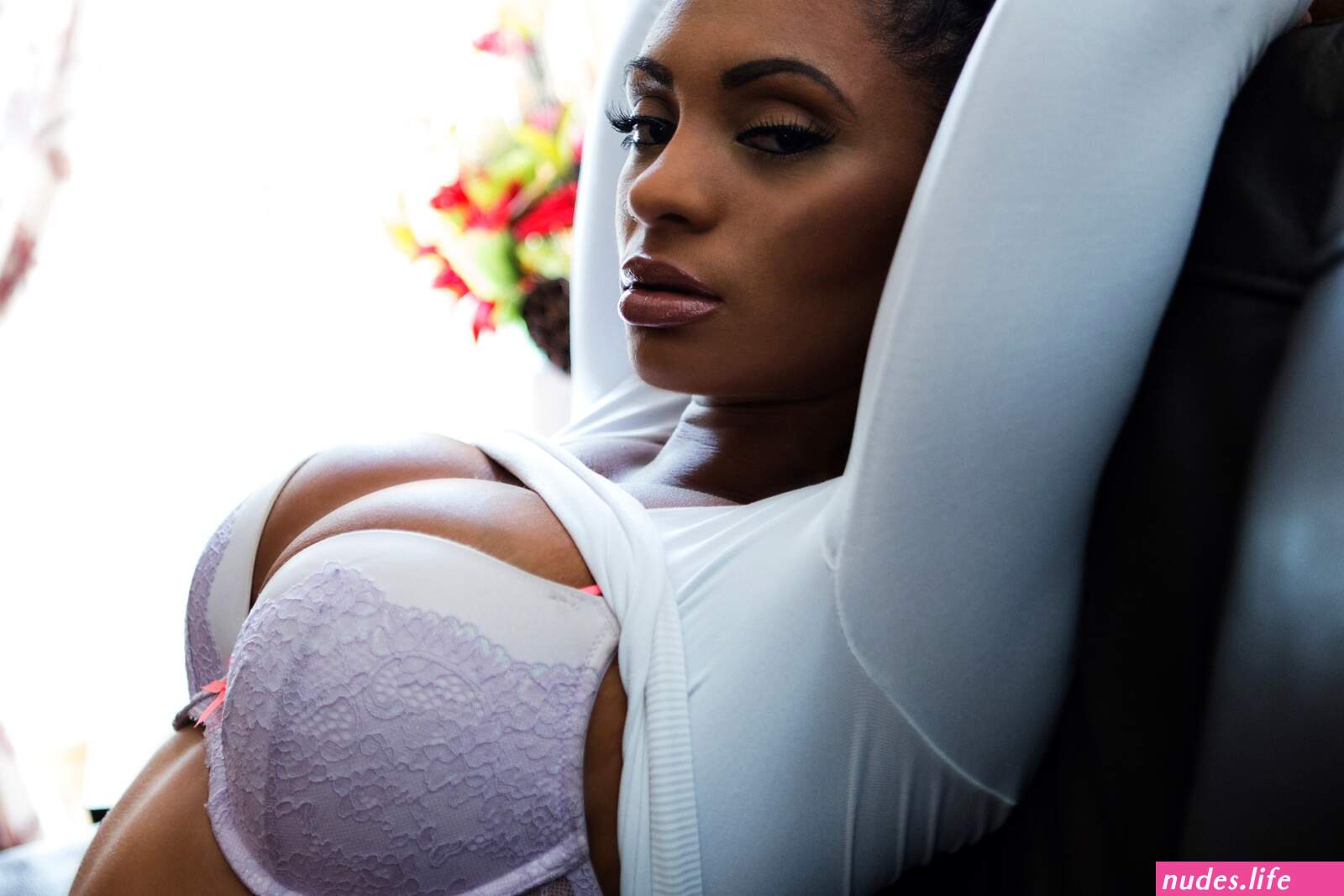 Ebony bbw boobs