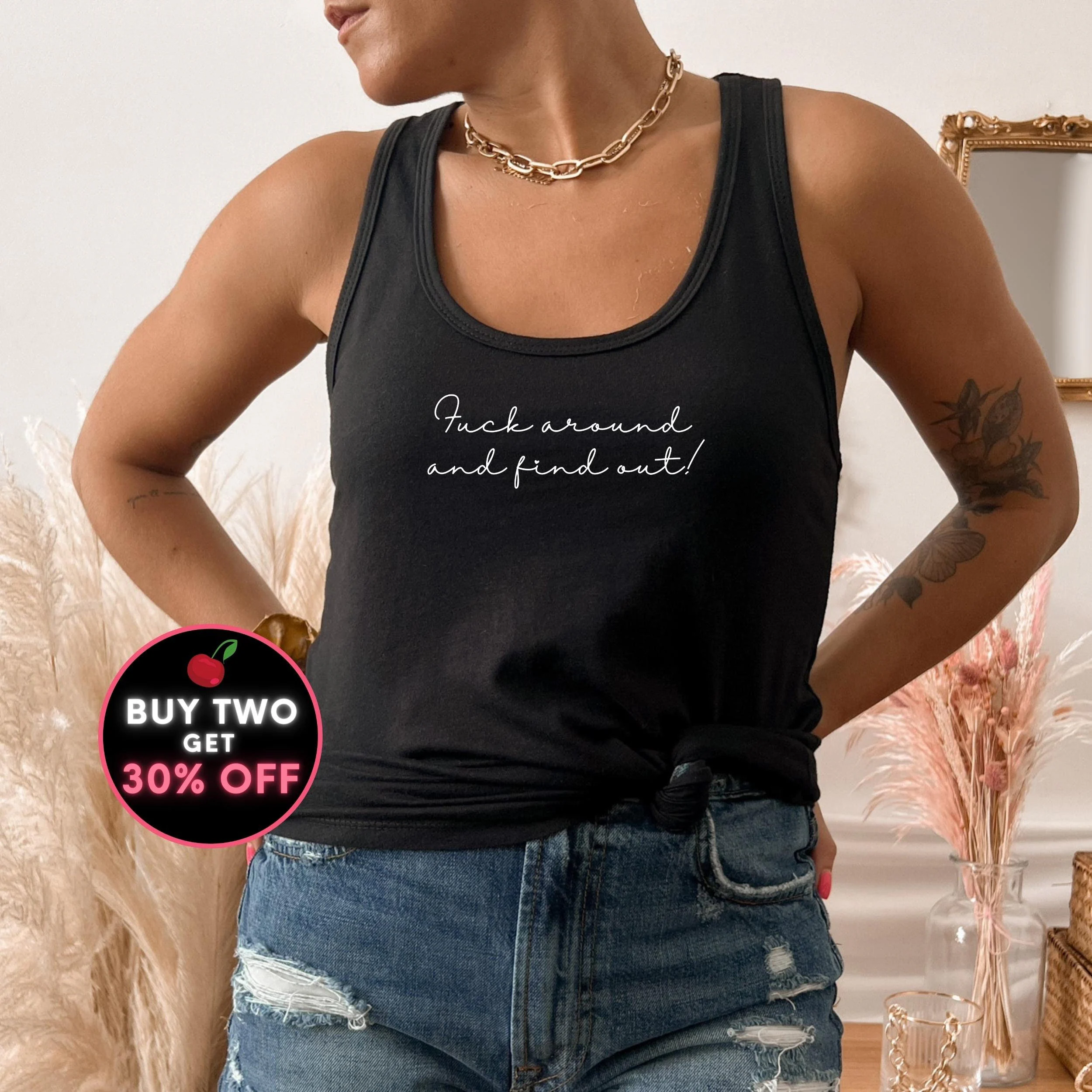 Tank top fuck